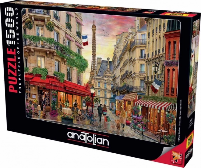 ANATOLIAN Puslespil Kavárna Cafe Eiffel 1500 brikker