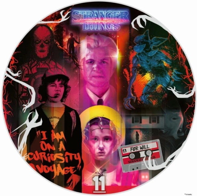 Rundt puslespil Stranger Things 500 brikker