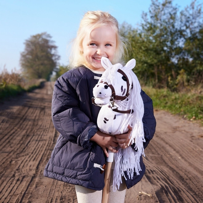 Hobby Horse HOPPIHORSE - Hvid-plettet