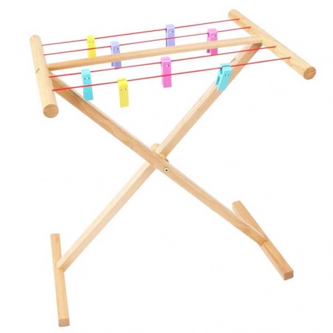 Træ tørrestativ til tøj Bigjigs Toys