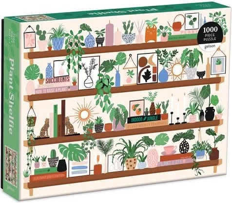 Galison puslespil Plant Shelf 1000 brikker