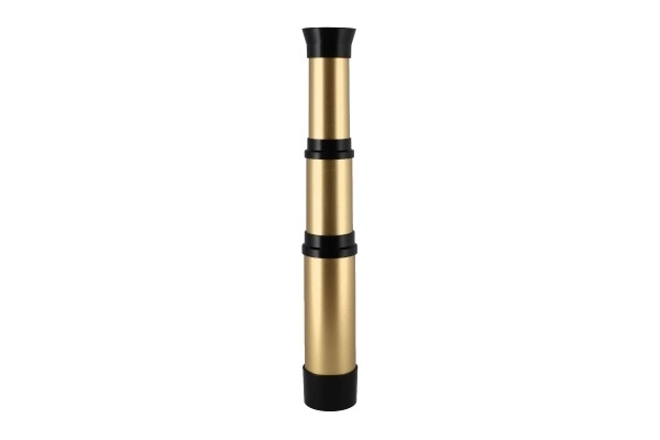 Piratisk teleskop plast 19cm 2 farver i æske 5x19x5cm 8 stk i boks
