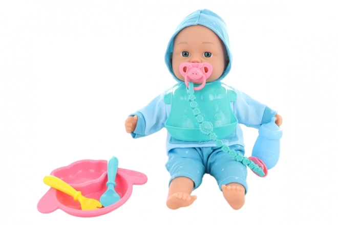 Talende barnedukke Tutu Baby med tilbehør