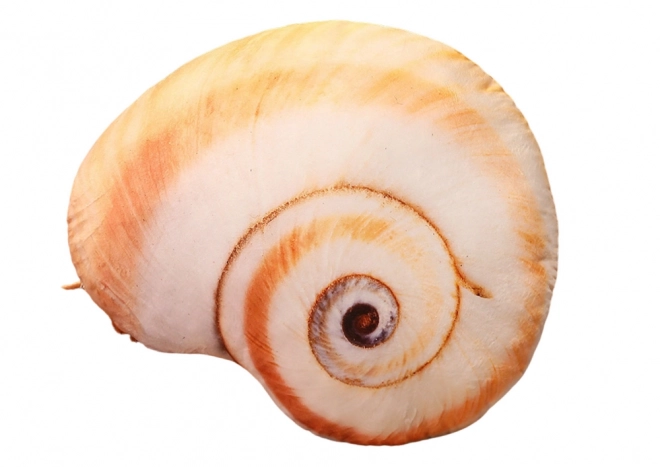 Plys pude med snegl maskot 50 x 40 cm