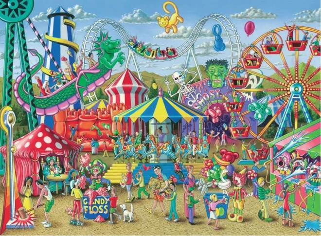 Ravensburger puslespil Sjov på karnevalet XXL
