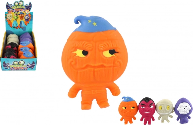 Antistress-monster med stræk, fyldt med sand 13 cm