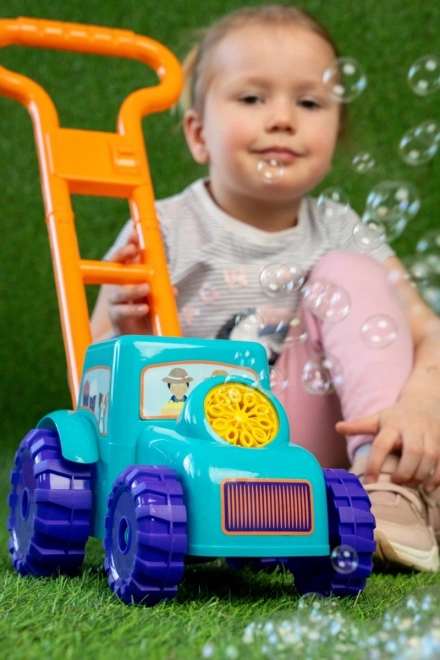 Fru Blu bobletraktor med sæt og 0,4l opløsning