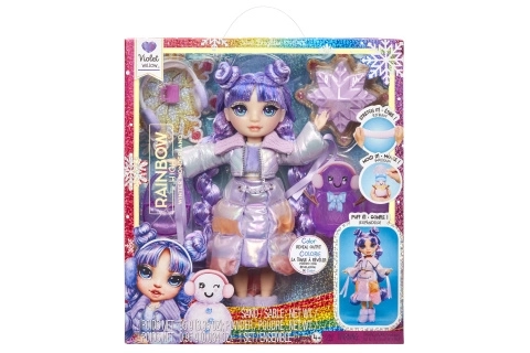 Rainbow High Vinter mode dukke - Violet (Lilla) TV
