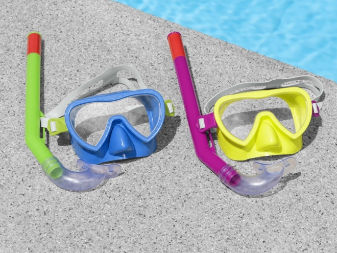 Bestway dykker maske med snorkel til børn 3+ – Gul