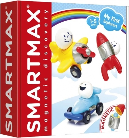SmartMax Mine første eventyrere – magnetisk byggesæt til børn (16 stk)