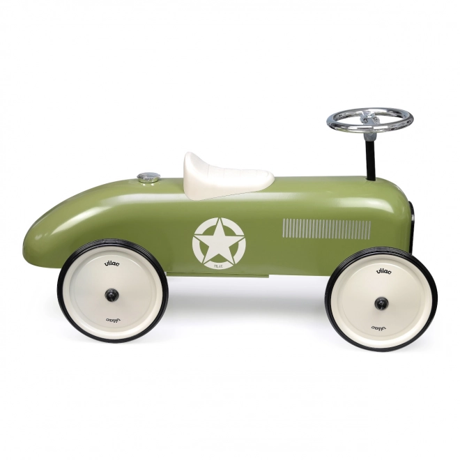 Vilac vintage metal løbecykel khaki