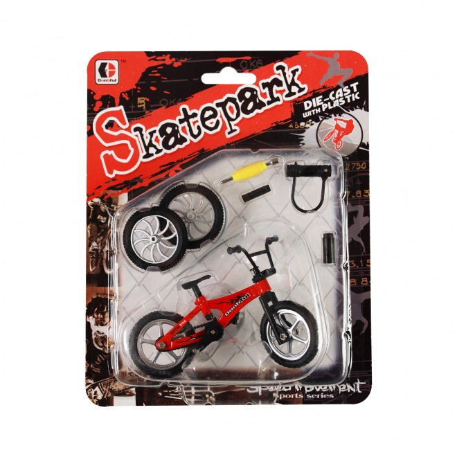 Skruemodel cykel til fingrene