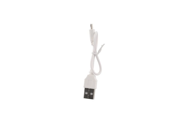Plasthelikopter 16cm reagerer på håndbevægelse med USB-opladningskabel i kasse 22x15x5cm