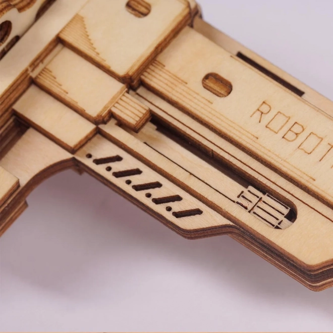 RoboTime 3D træ mekanisk puslespil Revolver Corsac