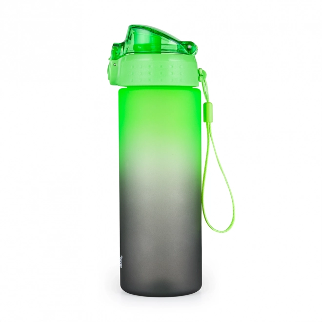 Drikkeflaske OXY Click Ombre sort-grøn 600 ml