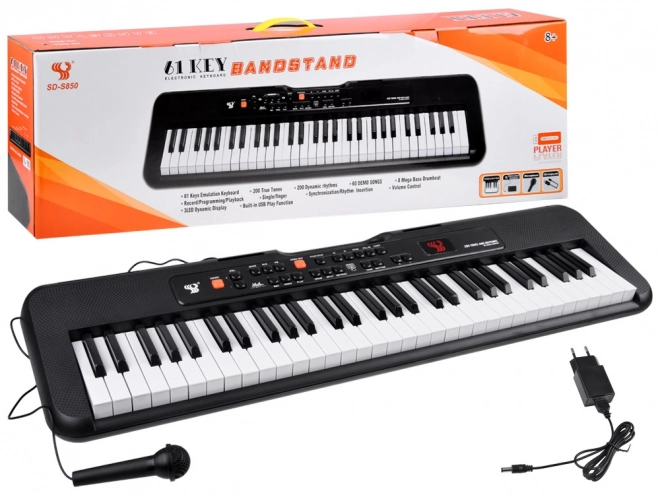 Store multifunktionelle tastaturer med 61 taster