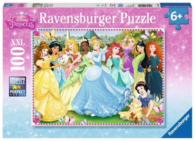 Puslespil Disney Prinsesser: Tid til at skinne XXL 100 brikker