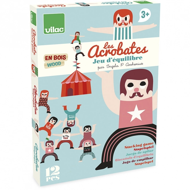 Vilac Træfigurer Akrobater