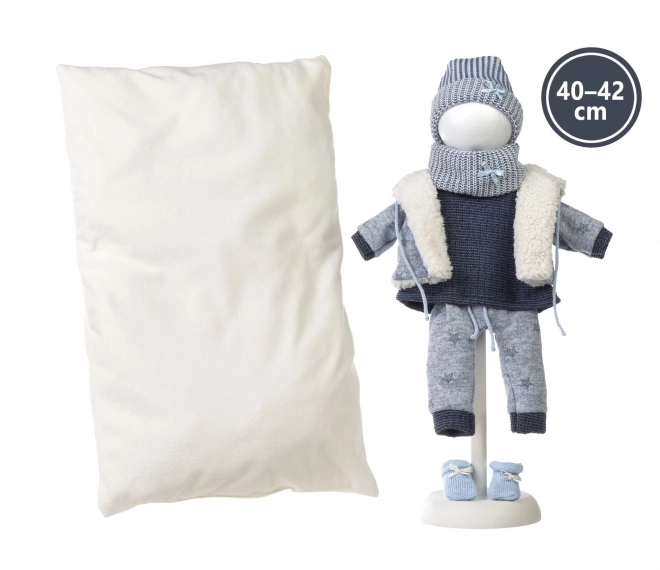 Llorens M738-81 tøj til dukken baby NEW BORN størrelse 40-42 cm