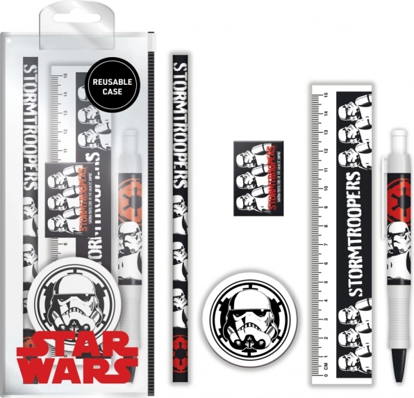 Star Wars skolesæt Stormtrooper