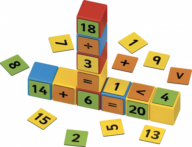 Geomag Magicube Matematik 61 stykker