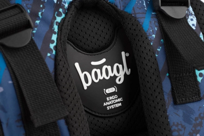 BAAGL skole rygsæk Skate Strukturer