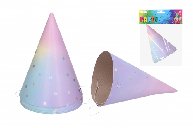 Festhatte PASTEL 15 cm, 6 stk