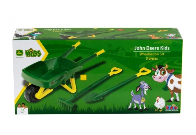 Sæt med trillebør John Deere