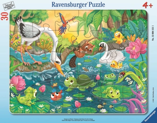 Ravensburger puslespil sommerlige glæder ved vandet 30 brikker