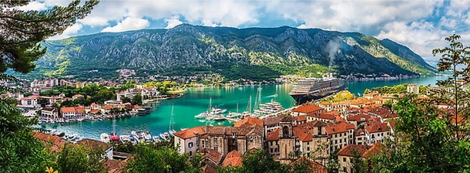 Betagende udsigt over Kotor