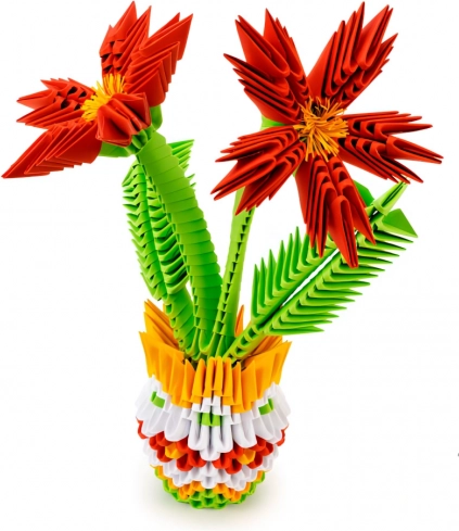 Dekorative blomster i vase
