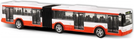 metal-ledbus rød 18 cm