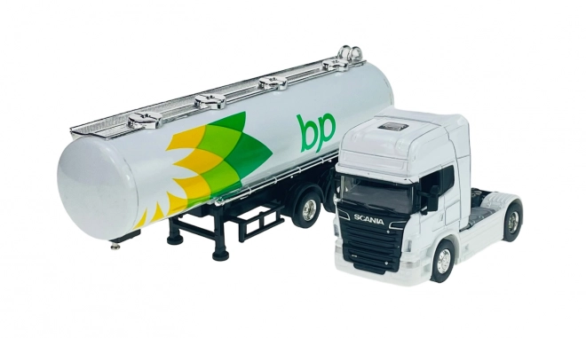 Welly lastbil 1/64 Scania V8 R730 Olie