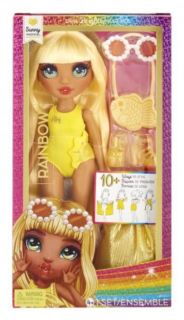 Rainbow High mode dukke Swim Style Sunny Yellow