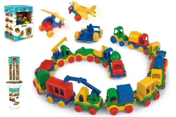 Auto Kid Biler mini plast 10cm Wader - 1 stk.