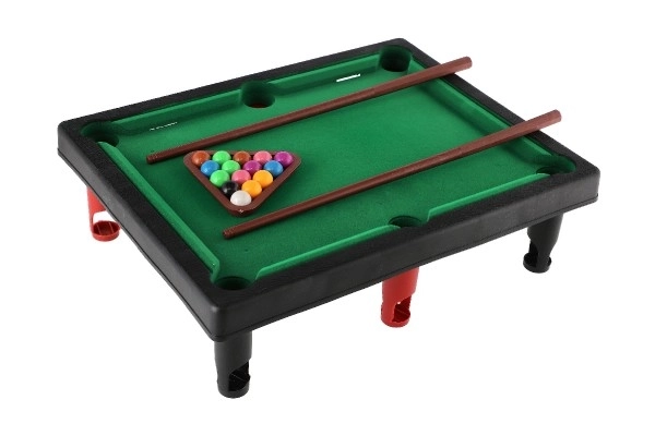 Pool/Billard mini til børn 33x26cm i æske 44x27x3cm