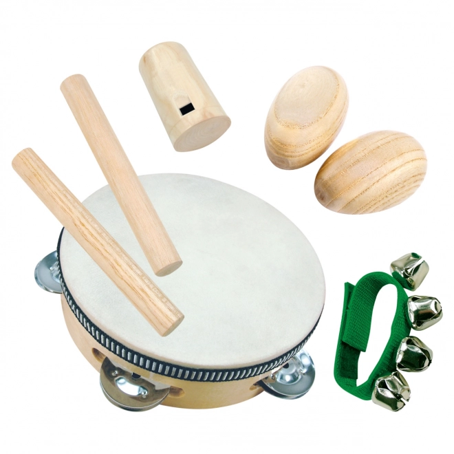Bino Musik instrumenter mini orkester 8 dele