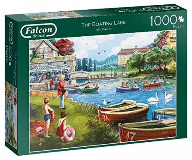 FALCON puslespil Både på søen 1000 brikker