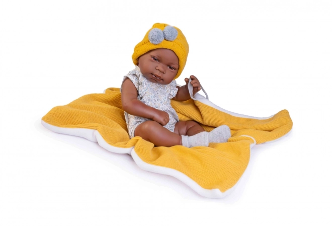 Antonio Juan 50287 MULATO - realistisk dukke baby med hel vinylkrop - 42 cm