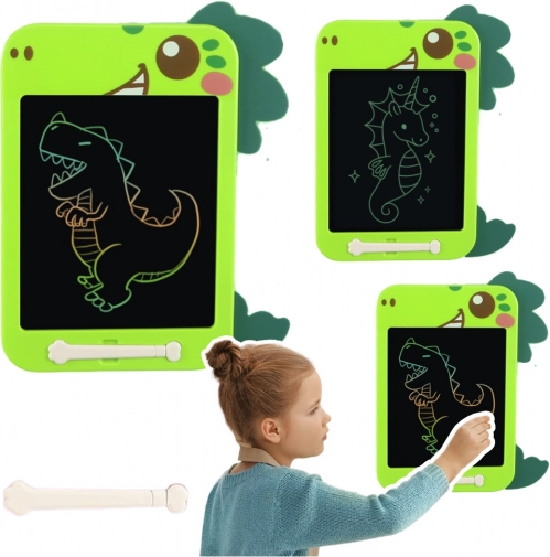 LCD-tegneplade Dinosaur grøn