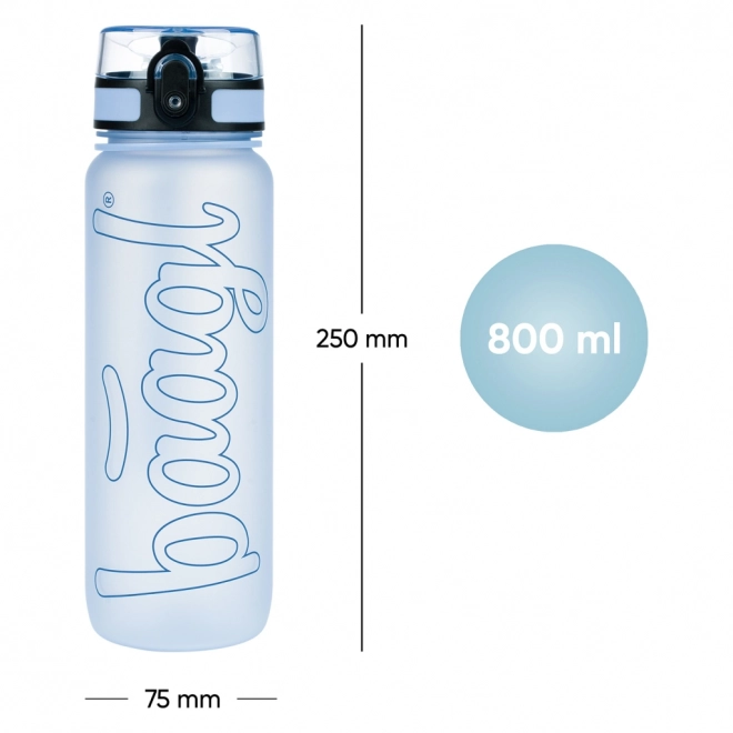 BAAGL Tritan-flaske til drikke Dust Blue, 800 ml