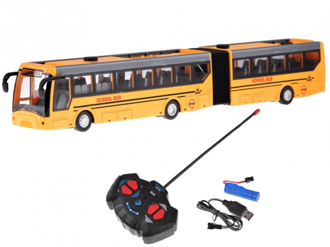 Sjov fjernstyret forstadsbus