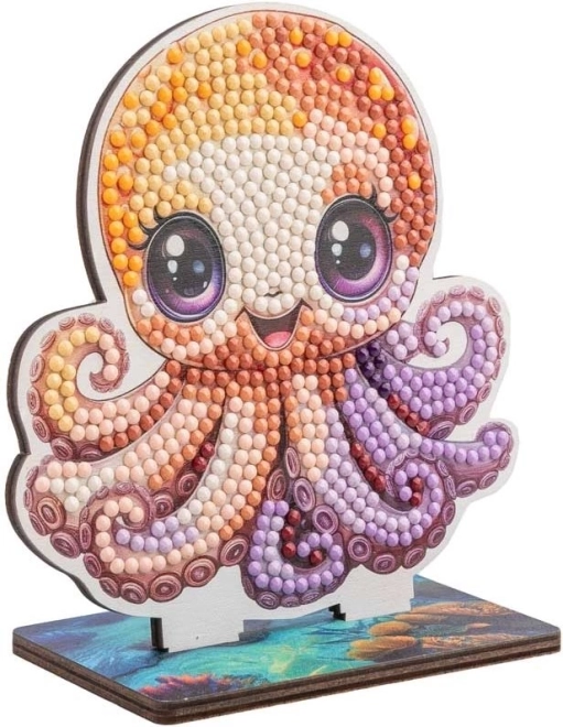 Diamantmaling Ocean: Blæksprutte