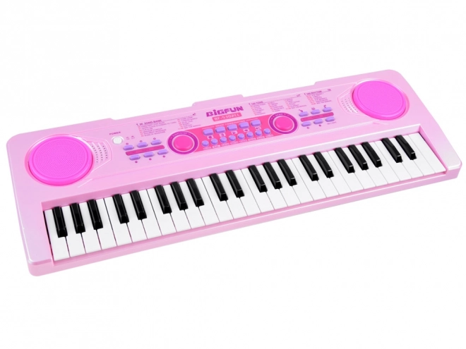 Keyboardorgel med belyste taster IN0151