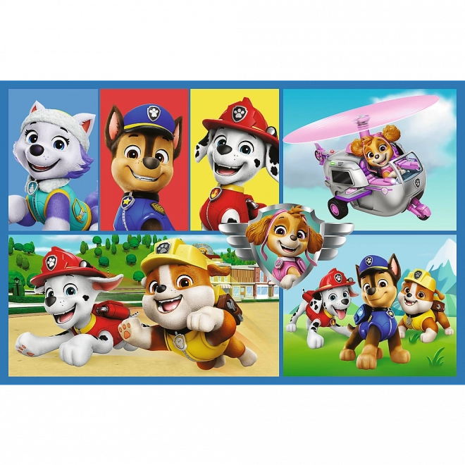 Puslespil Regler Paw Patrol 2i1 2x70 brikker