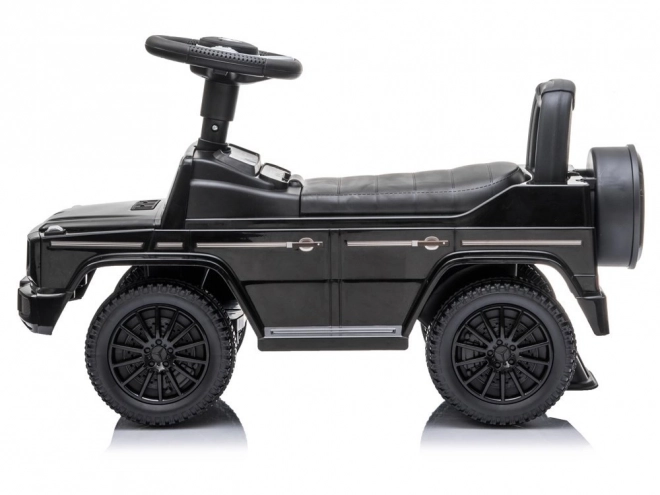 Gåbil Mercedes G-Klasse sort med horn og motorlyd