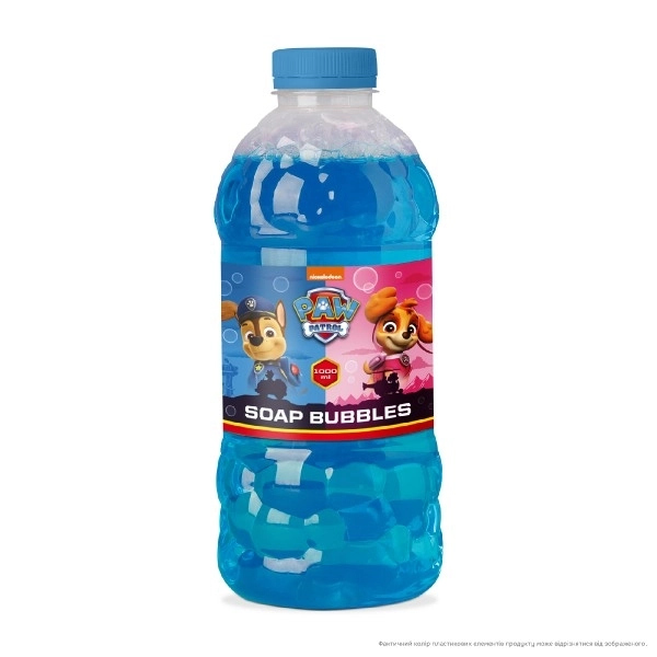 Påfyldning til sæbebobler 1 liter Paw Patrol