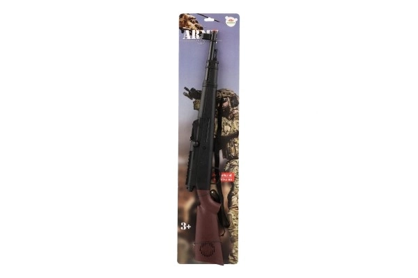 Knaldende plastgevær/pistol 71 cm