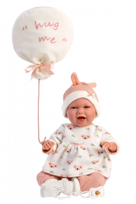 Llorens M740-96 tøj til dukke baby NYFØDT størrelse 40-42 cm
