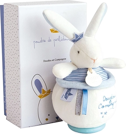 Doudou gavesæt – plysdyr hund med musik 14 cm